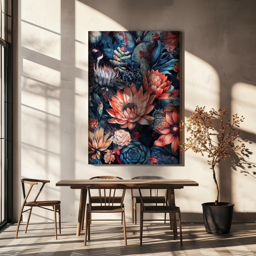 Succulents and cactus 10 | Canvas