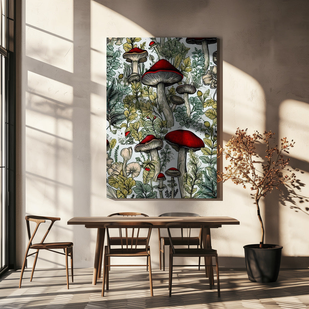 Mushrooms 2 | Canvas
