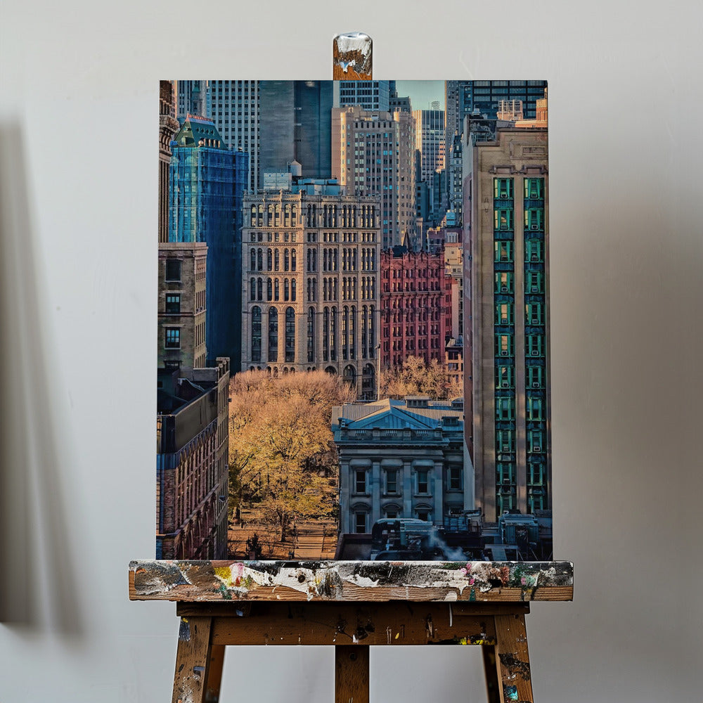 La vie en ville | Tableaux sur Toile