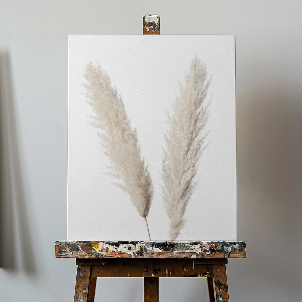Pampas White | Canvas