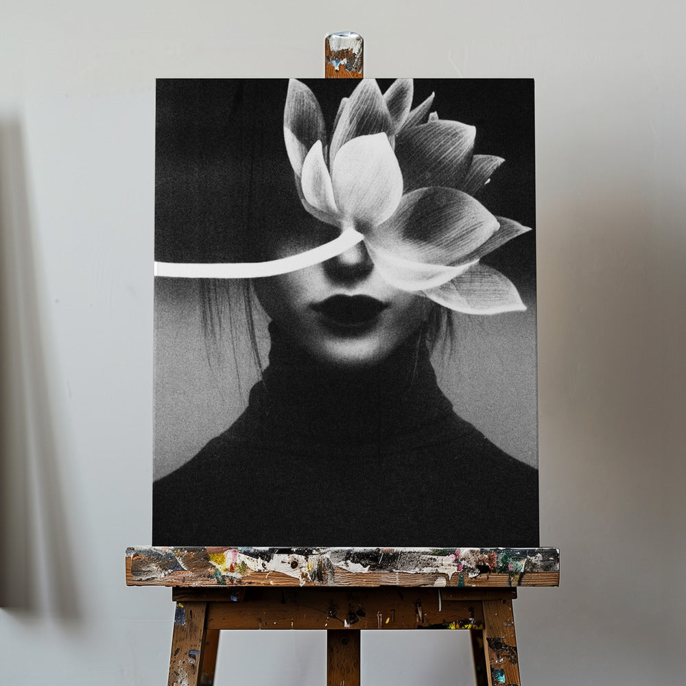 Pain like a flower blossom | Canvas