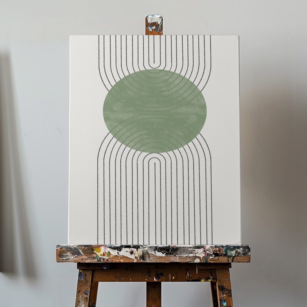 Luna Verde n. 2. | Stampe su Tela