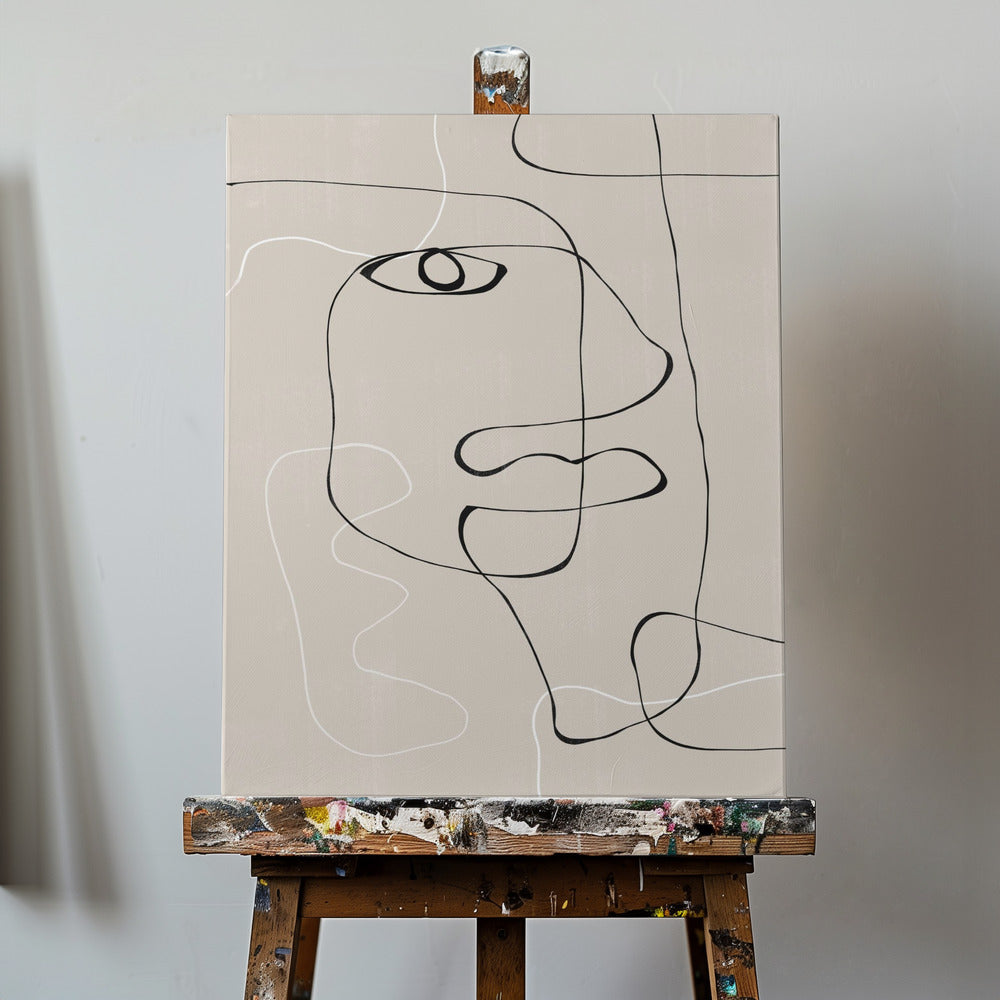 Abstract Face No1. | Canvas
