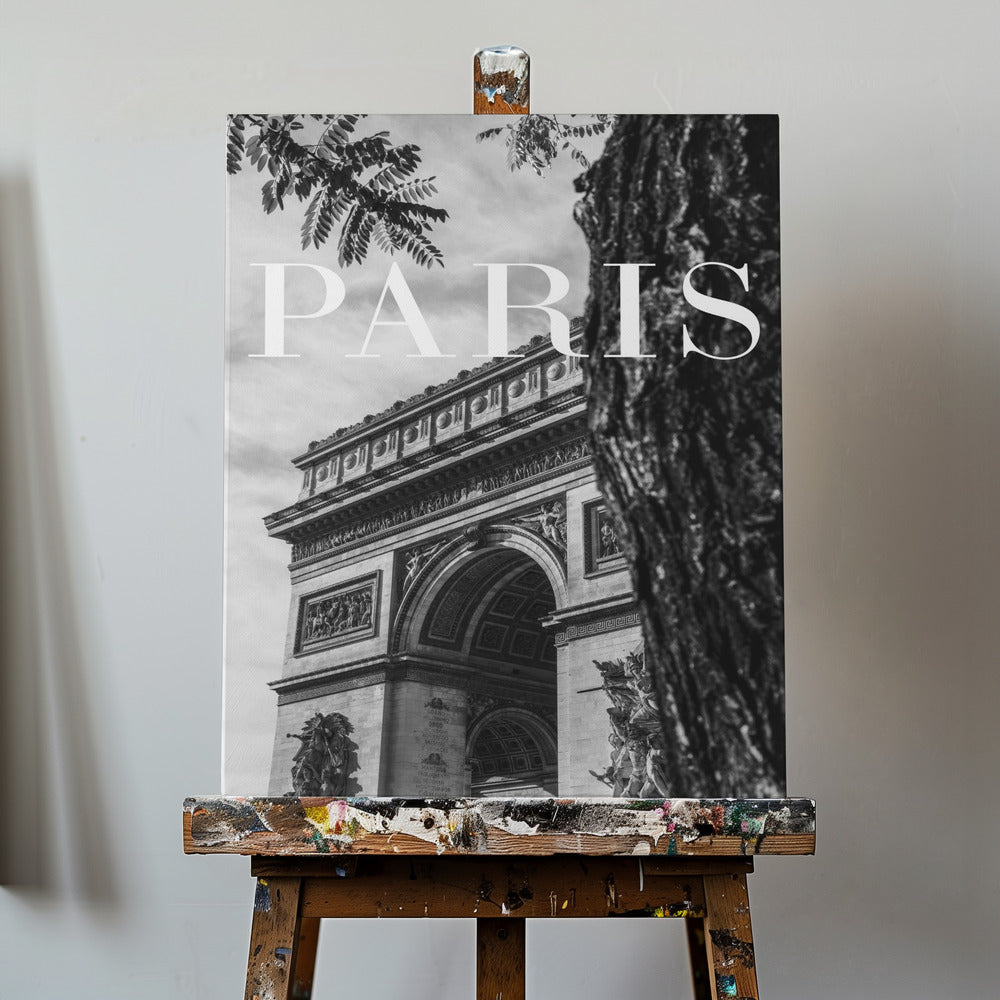 Paris Text 7 | Canvas