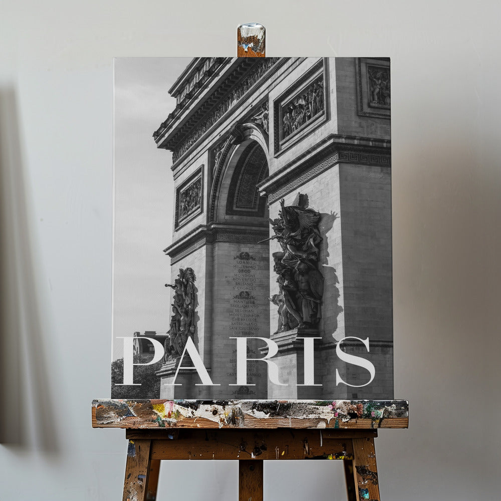 Paris Text 6 | Canvas