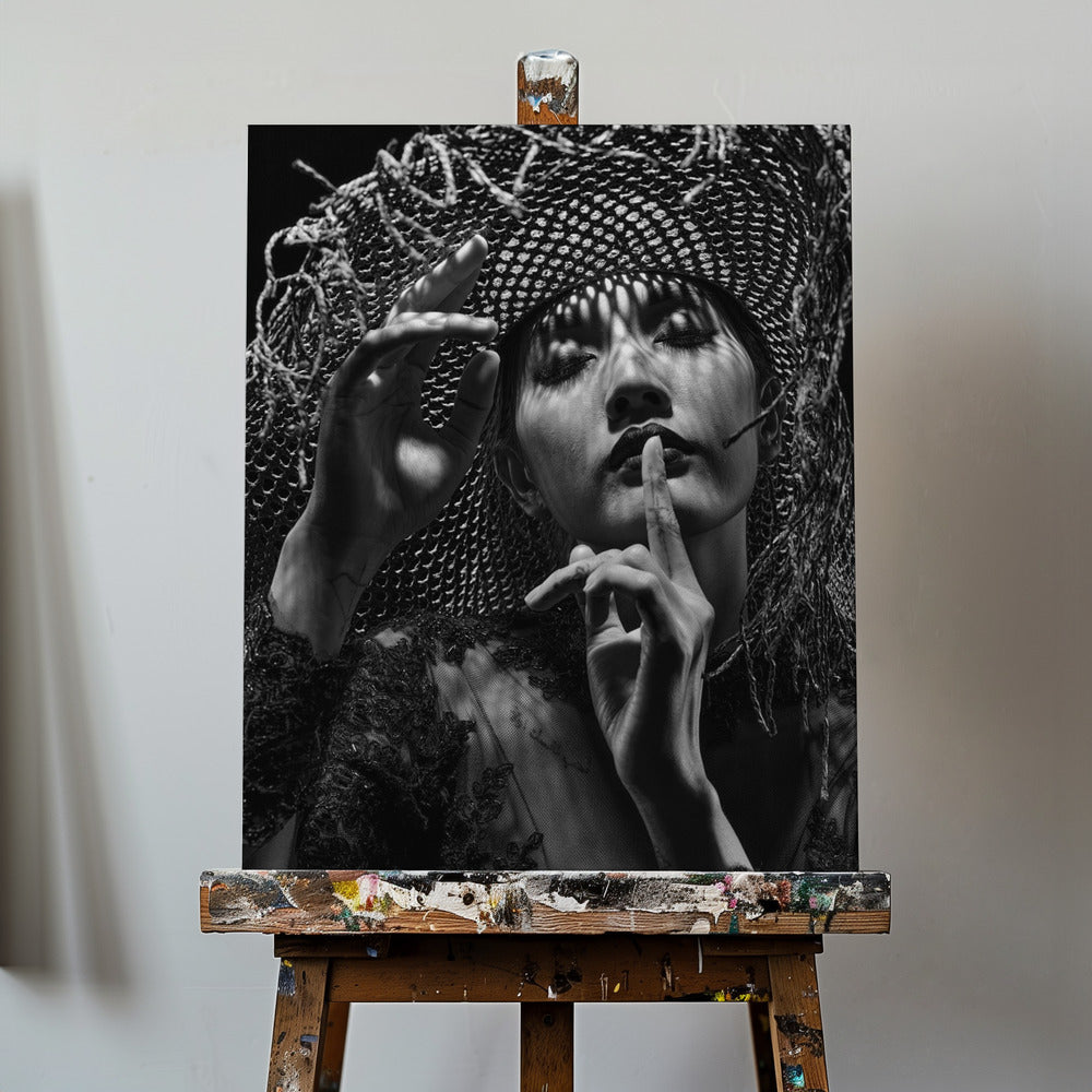 Psssttt Silence. . . | Tableaux sur Toile