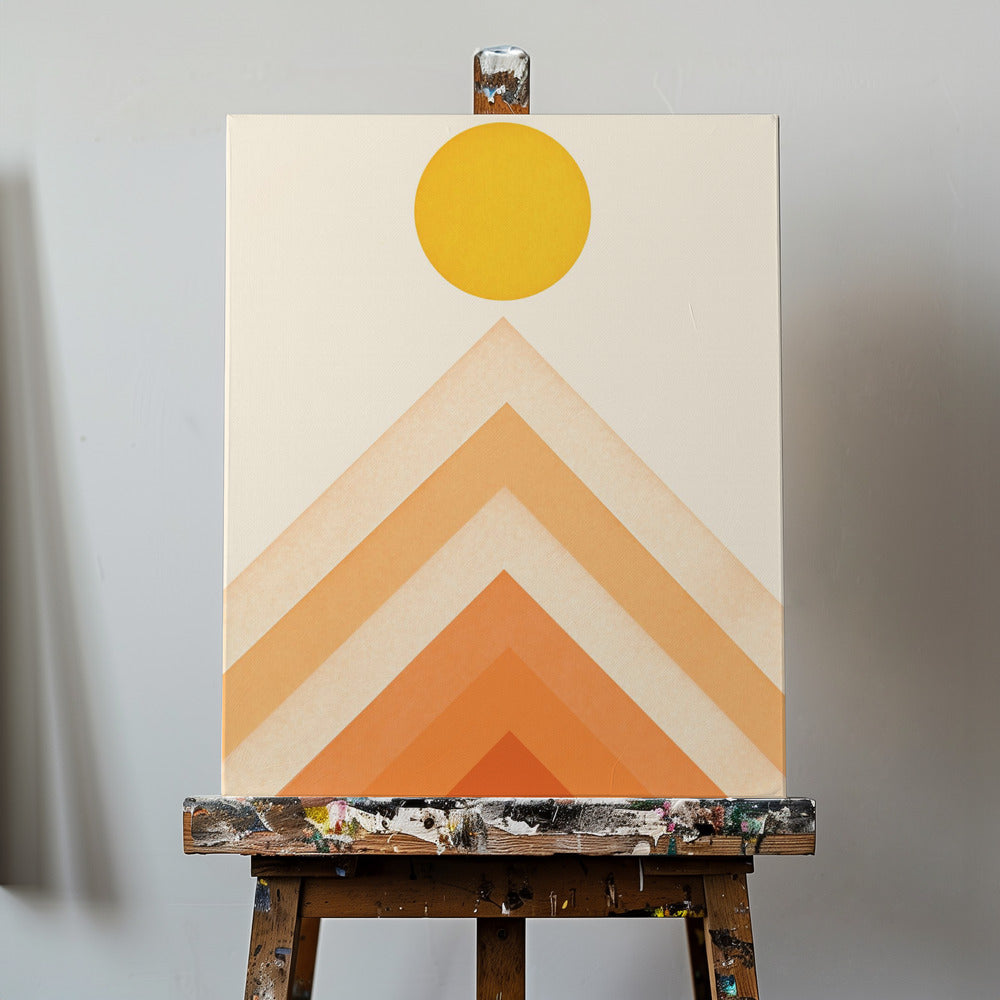 Berglandschaft Nr. 4 | Leinwand