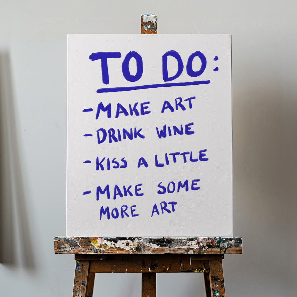 Kreative To-Do-Liste | Leinwand-Bilder