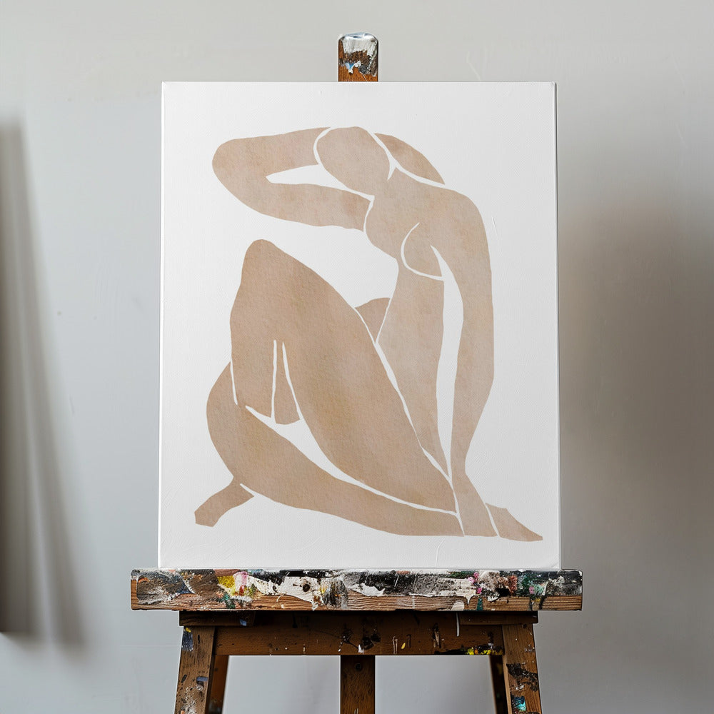 Women Shape Abstract Art | Canvas