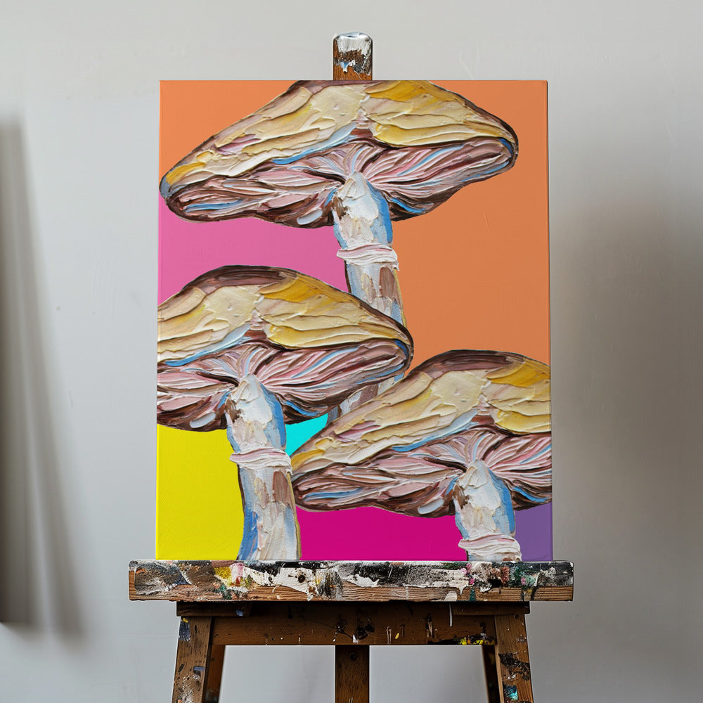 Champignons psychédéliques | Tableaux sur Toile