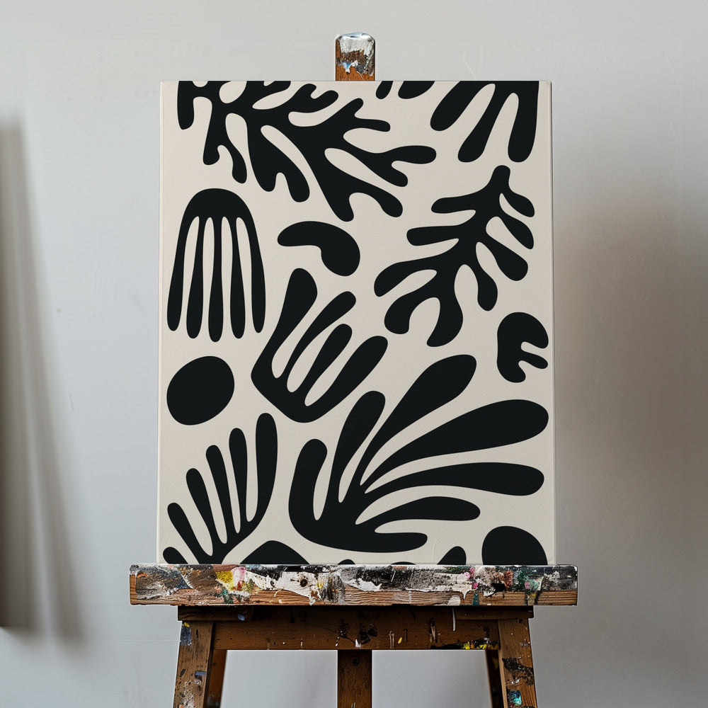 Henri Matisse Black Algae Collection #3 | Canvas
