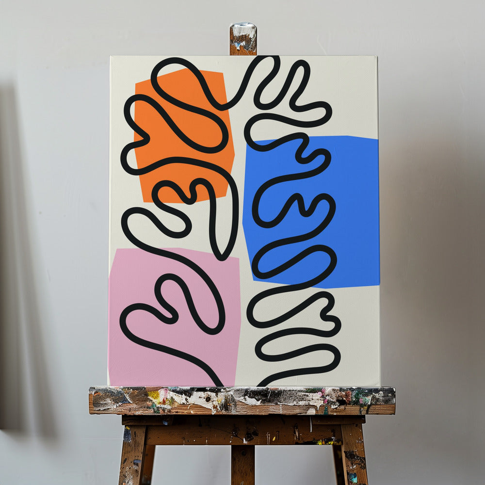 Henri Matisse’s Fabulous Algae #3 | Canvas