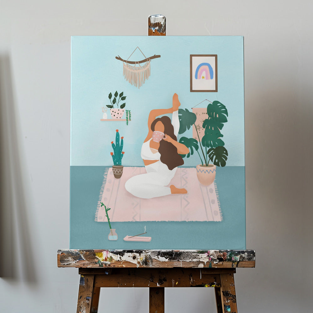 Yoga Time | Canvas
