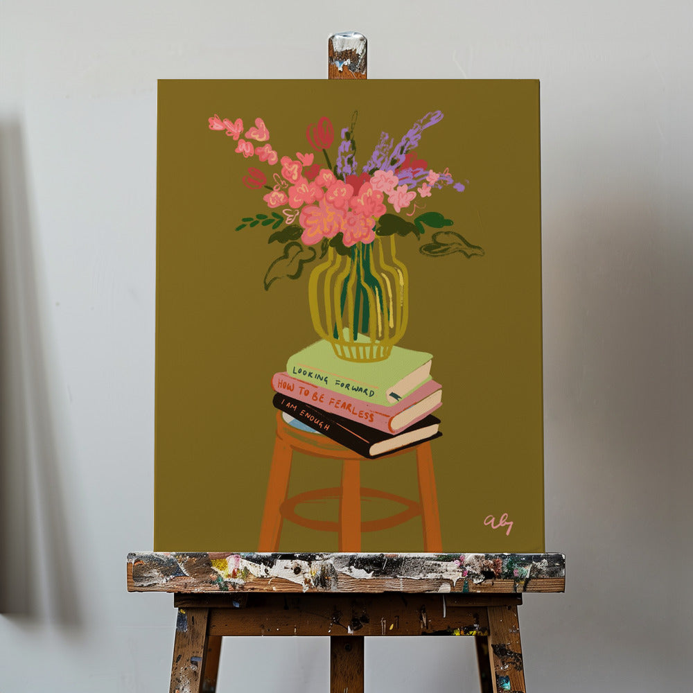 Floral Vase | Canvas