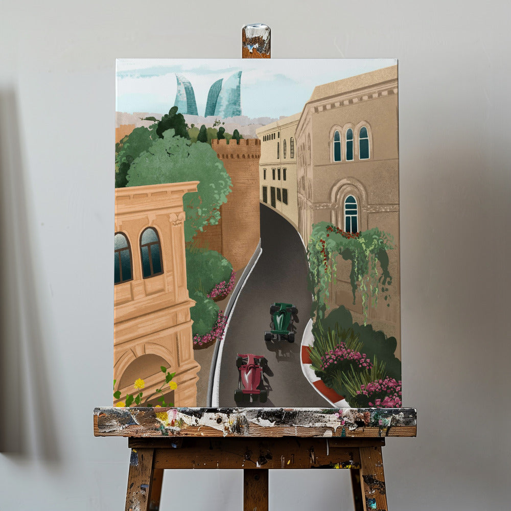 Baku Azerbajdzjan | Canvas