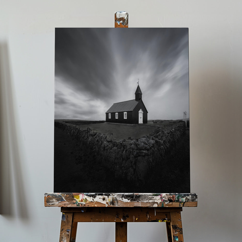 Schwarze Kirche | Leinwand-Bilder