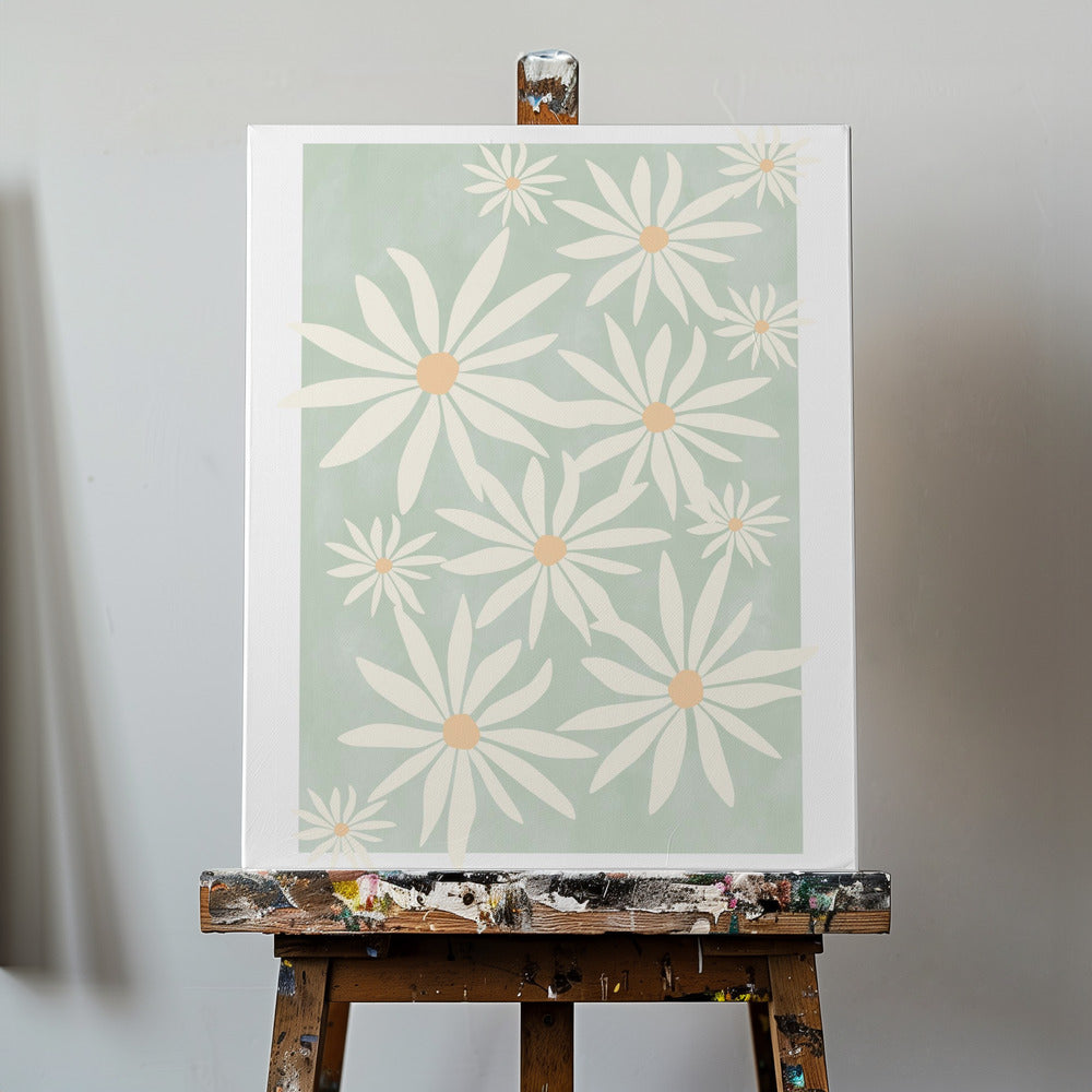 Pétales sur sauge | Tableaux sur Toile