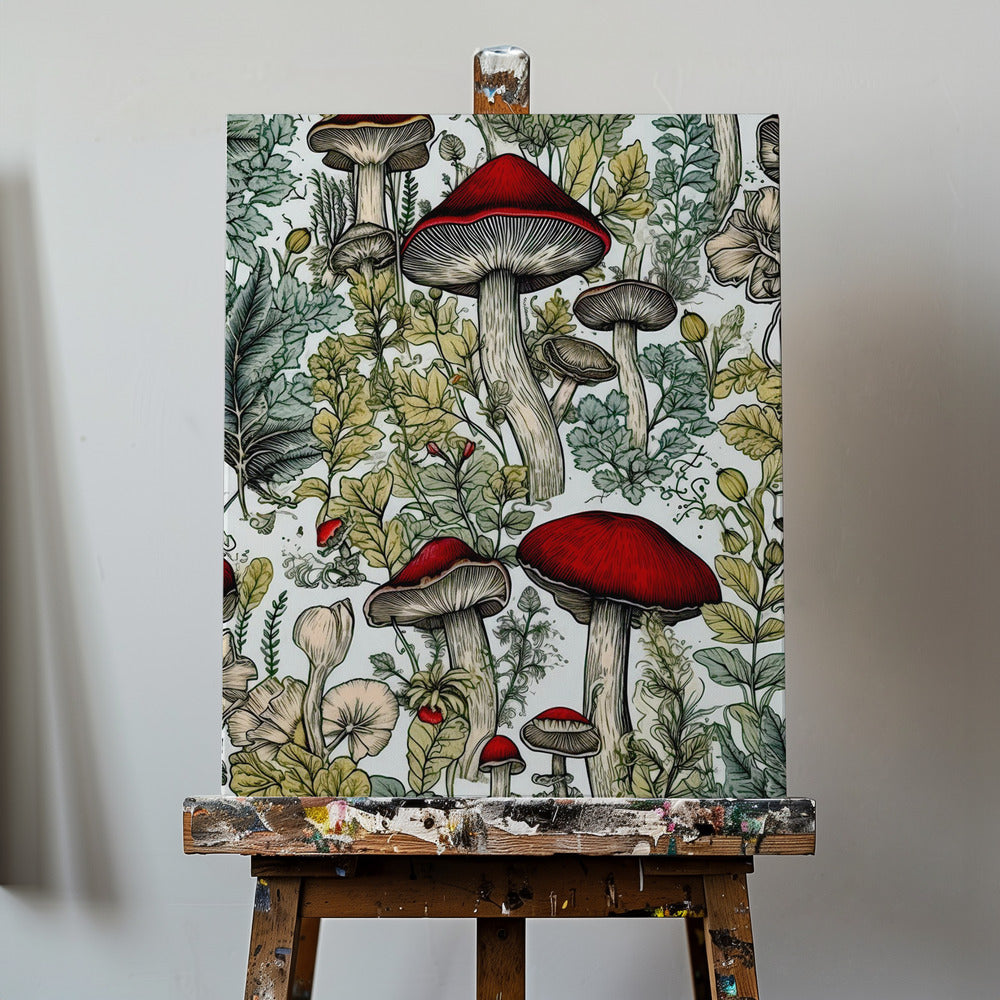 Mushrooms 2 | Canvas