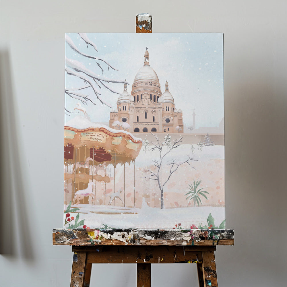 Winter in Paris | Canvas