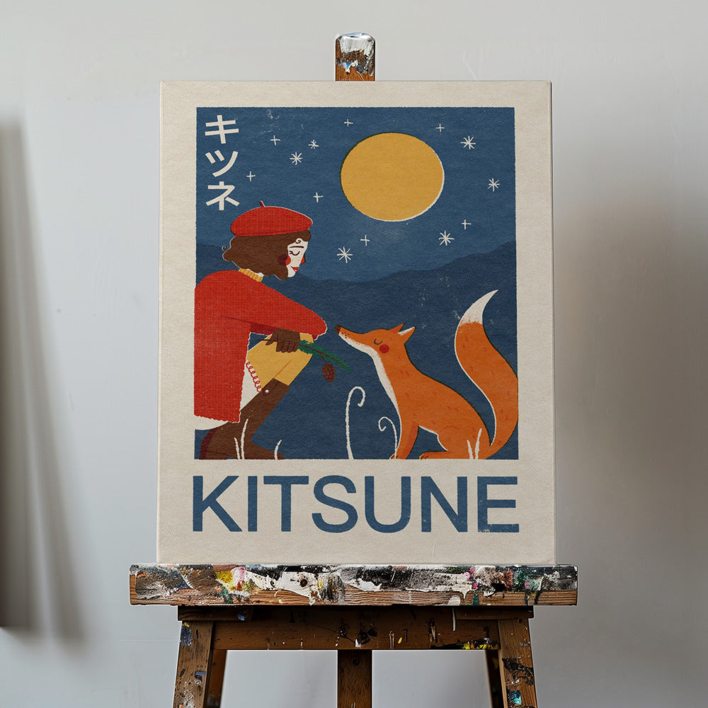 Kitsune Fox | Canvas