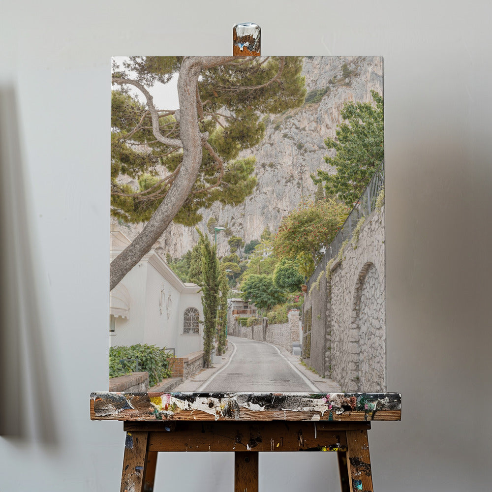 Straßen von Capri | Leinwand
