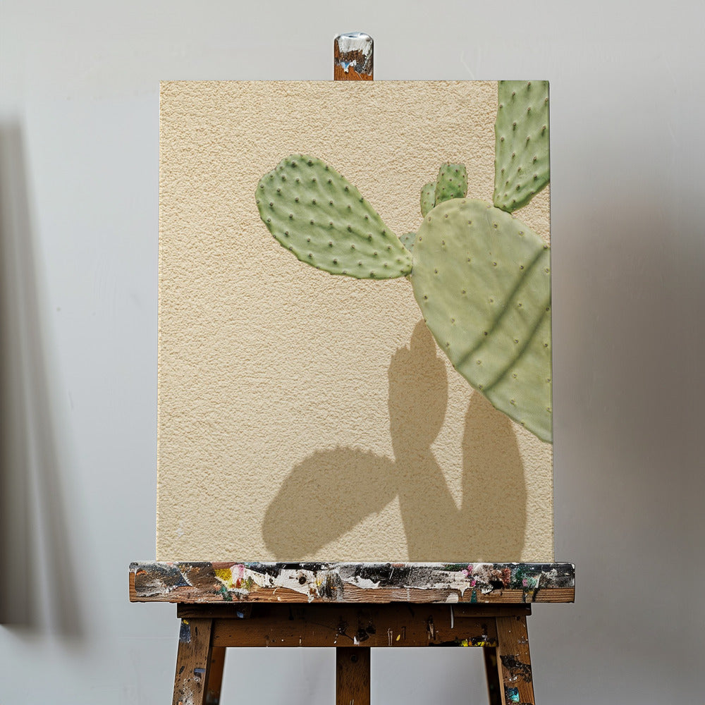 Cacti Shadowplay | Canvas