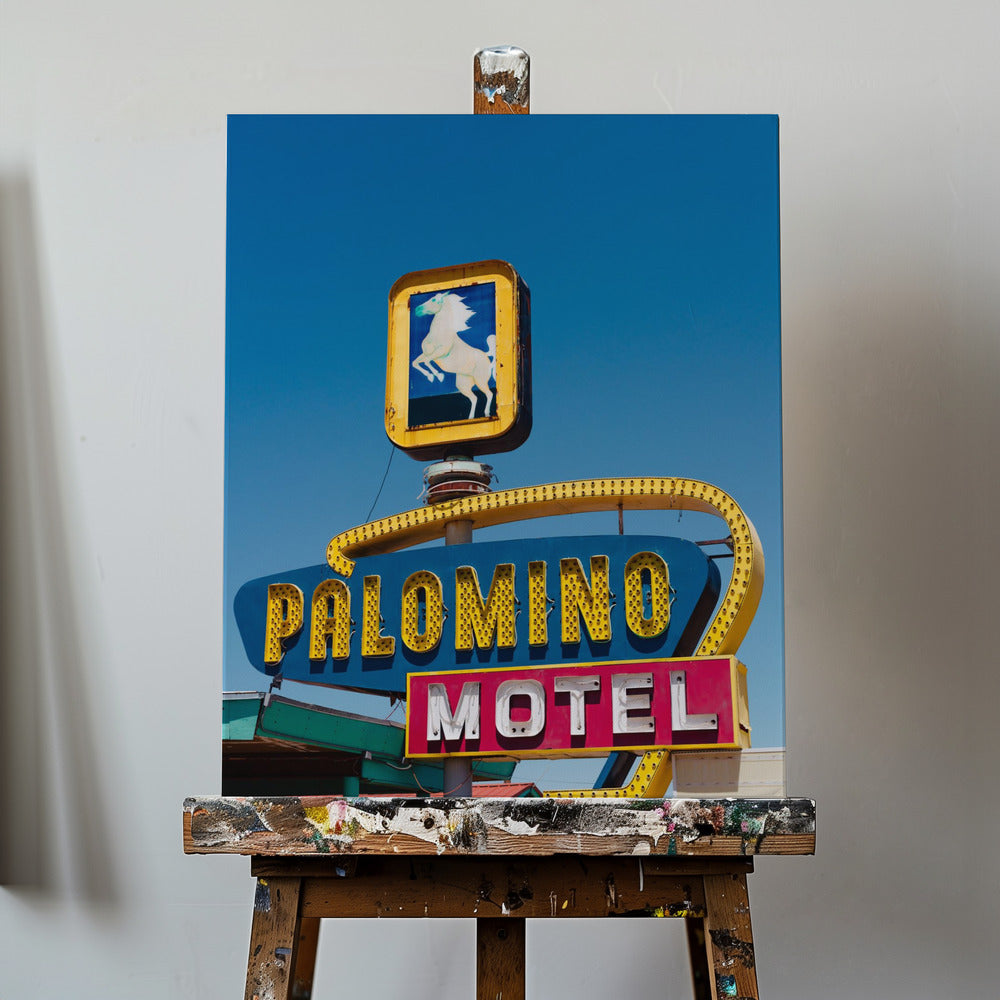 Palomino Motel II | Canvas