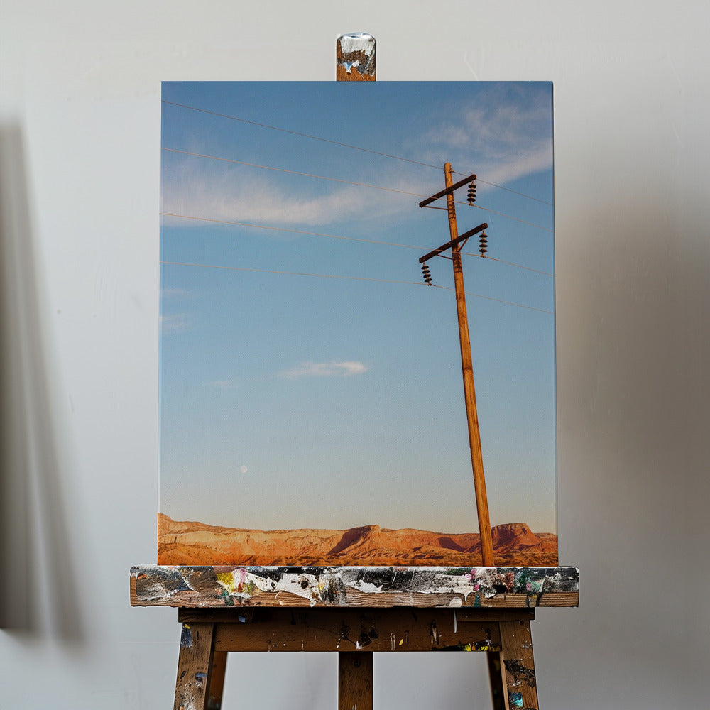 Ghost Ranch Solnedgang II | Lærredsbilleder