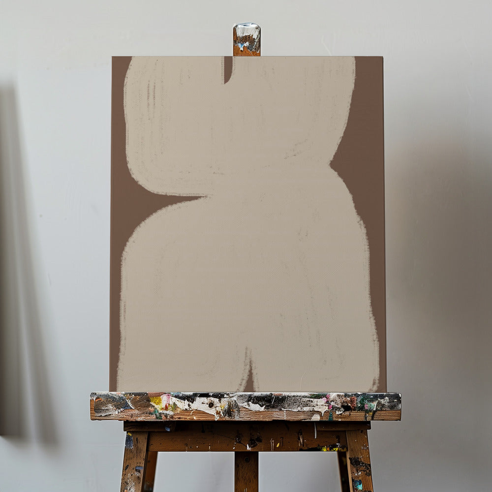Curved Abstraction | Canvas