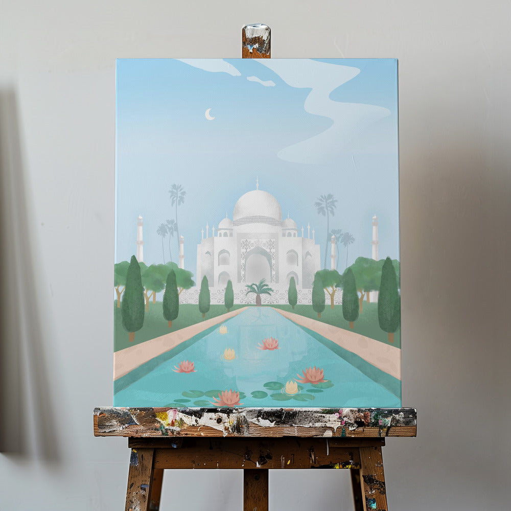 Taj Mahal, India | Canvas