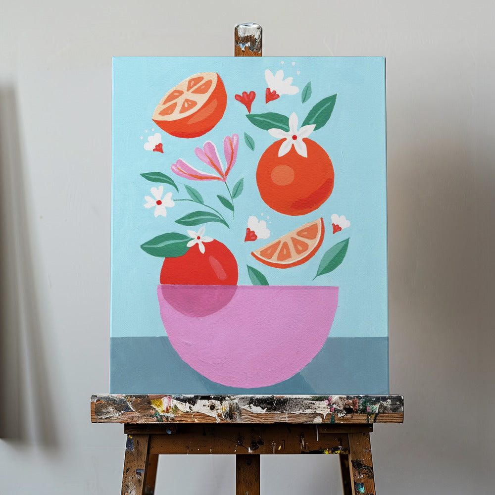 Obstschale | Leinwand