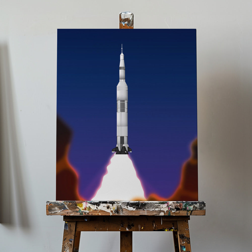 Apollo Saturn V | Leinwand