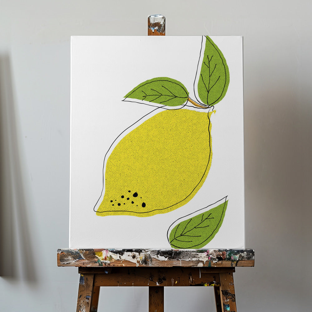 Zesty Citrus Delight | Canvas