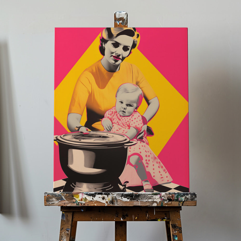 Surreale Mama | Leinwand