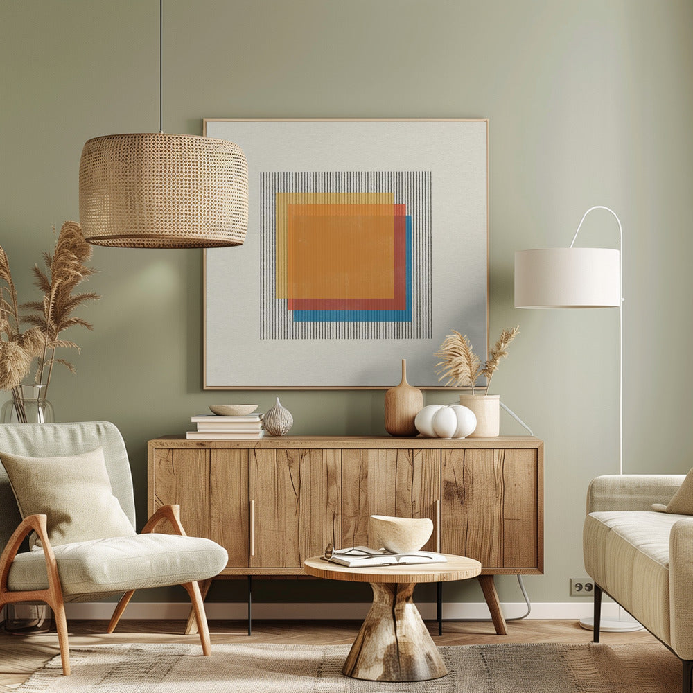 Midcentury Modern Object No1. | Canvas