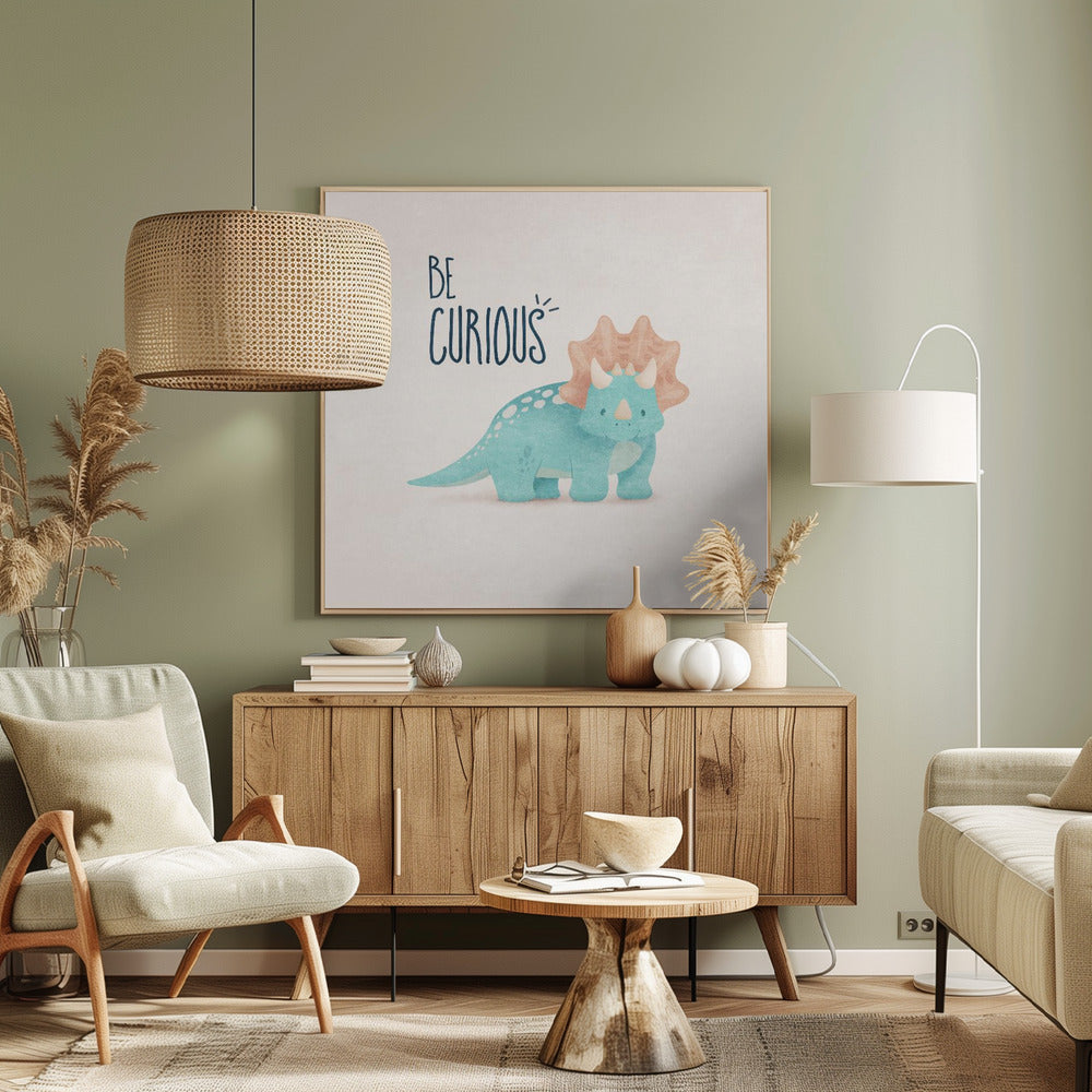 Dino Yaprak Ense | Canvas