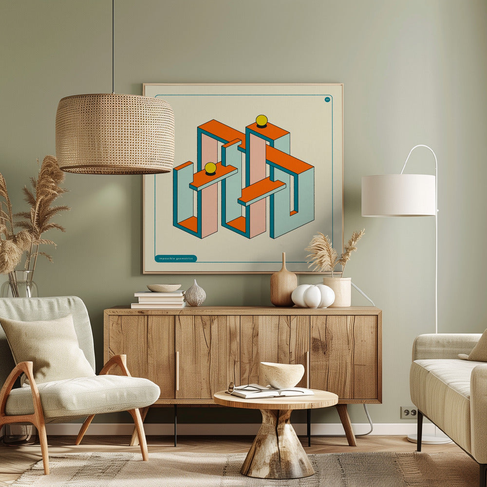 Impossible Geometrics 30 | Canvas