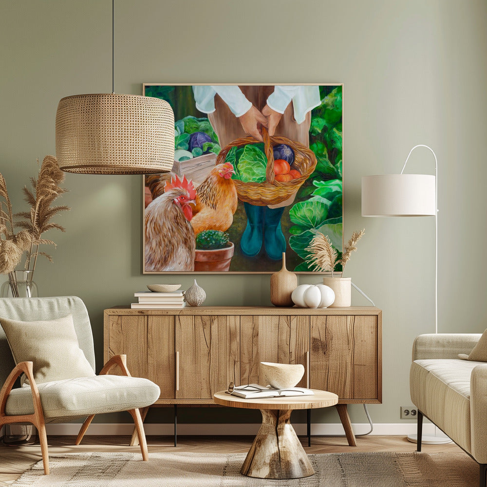 Den Traum leben | Leinwand