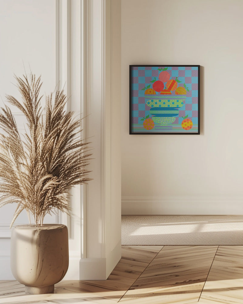 Blau und Orange | Poster