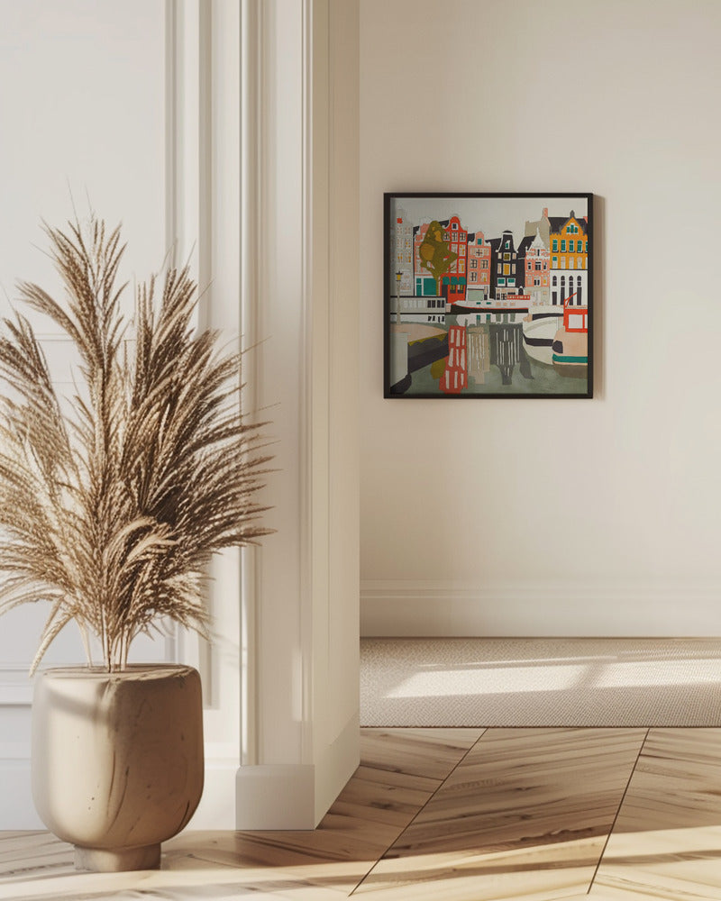 Amsterdam Houses | Poster