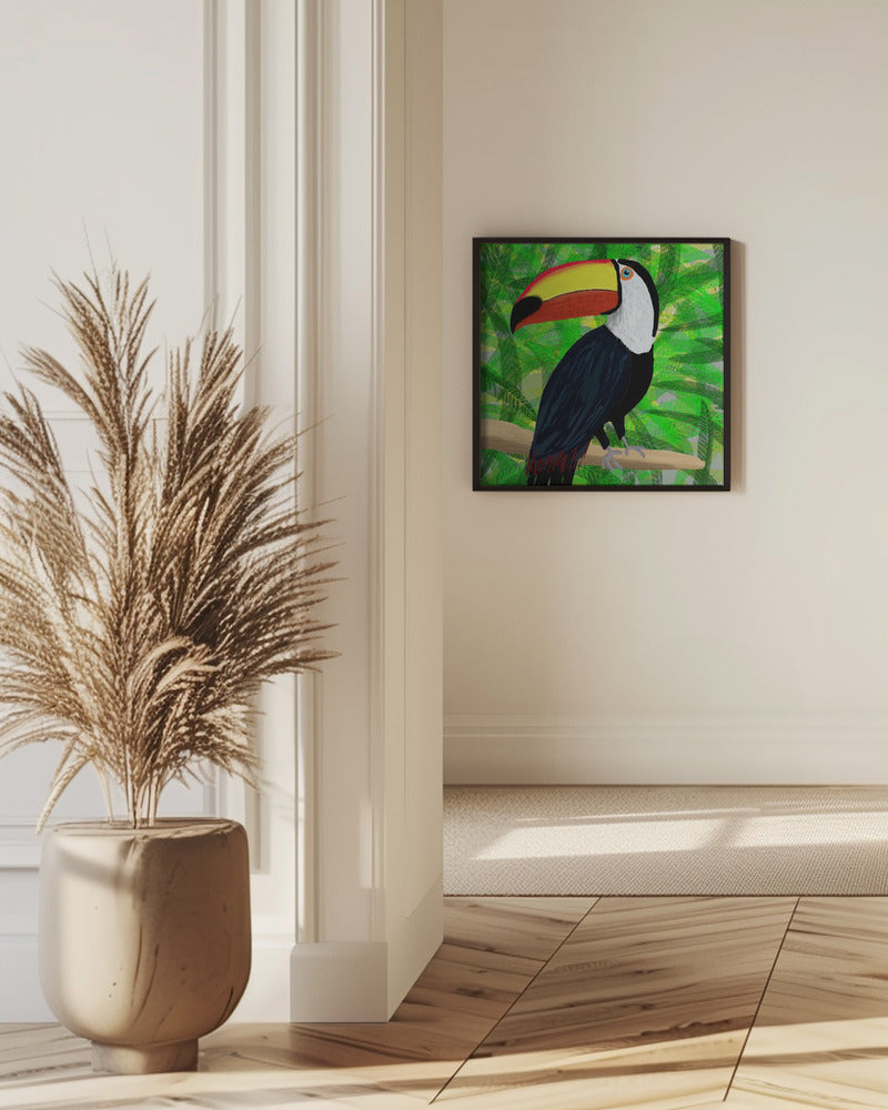 Toucan Tropical Bird by Artist Carla Daly | Poster