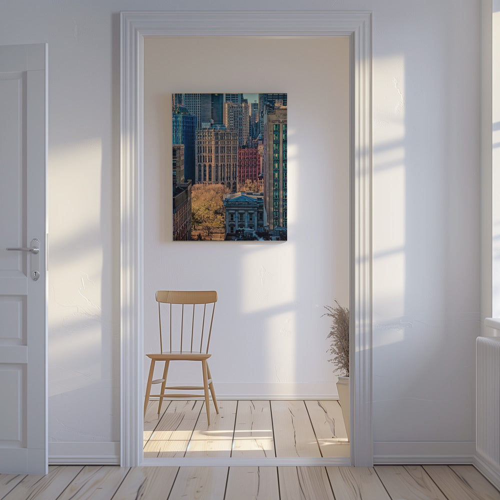 La vie en ville | Tableaux sur Toile