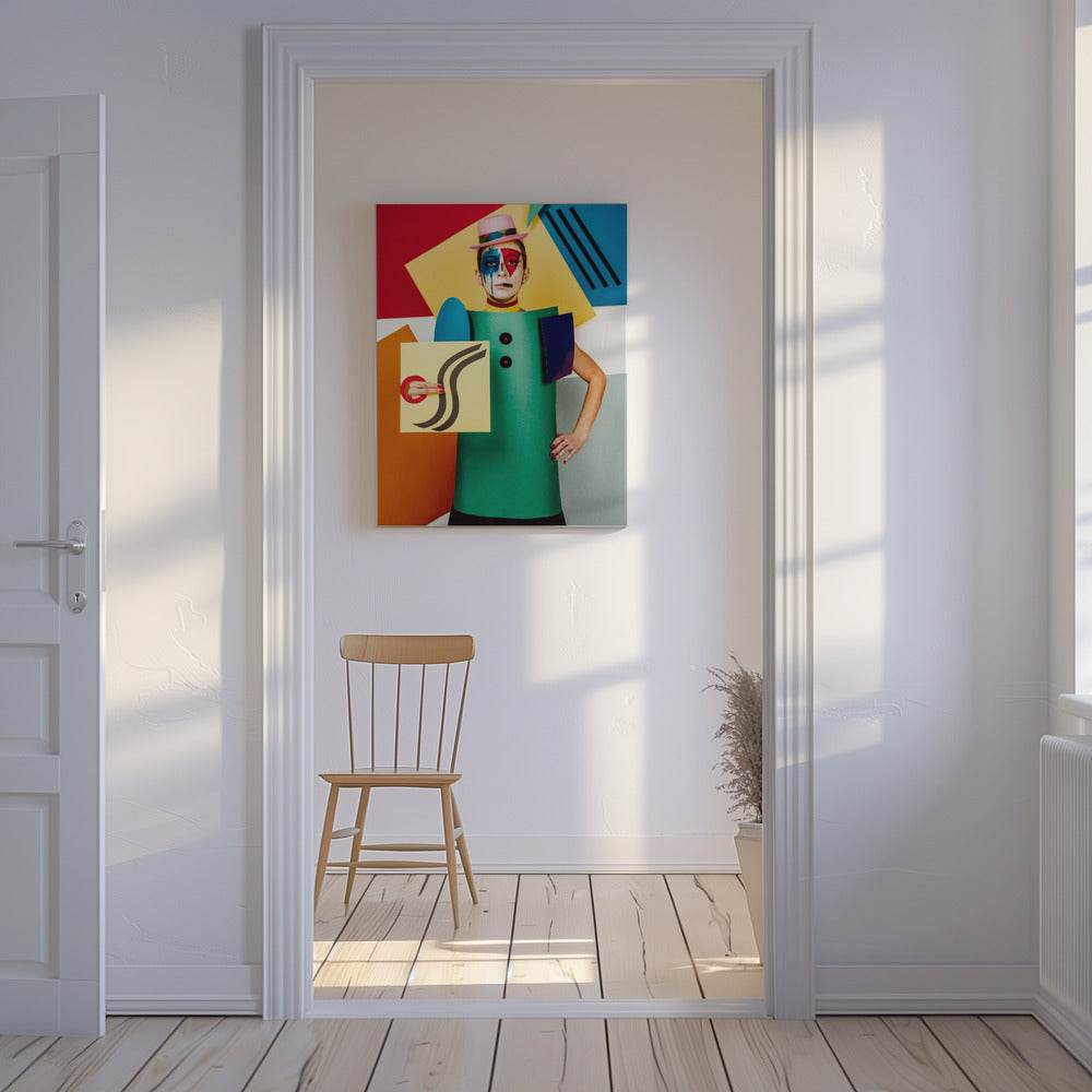 Suprematist portrait of Lena Naymkina | Canvas
