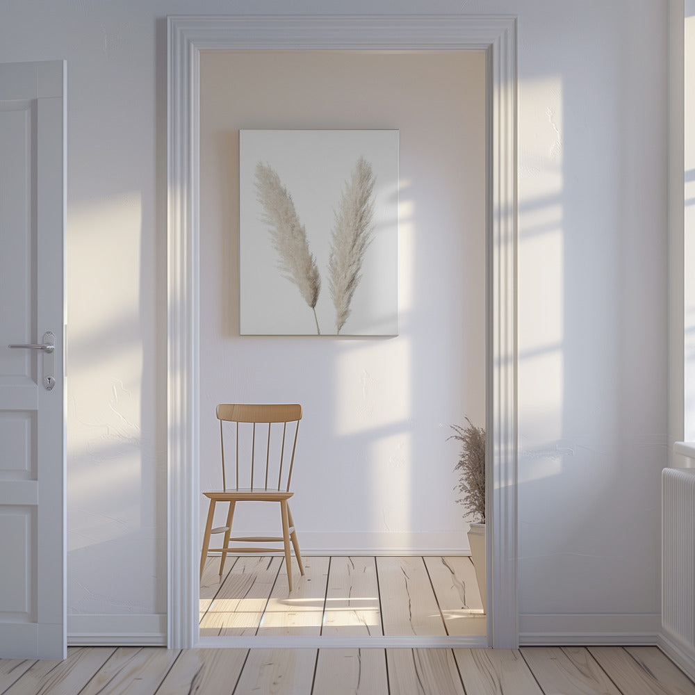 Pampas White | Canvas