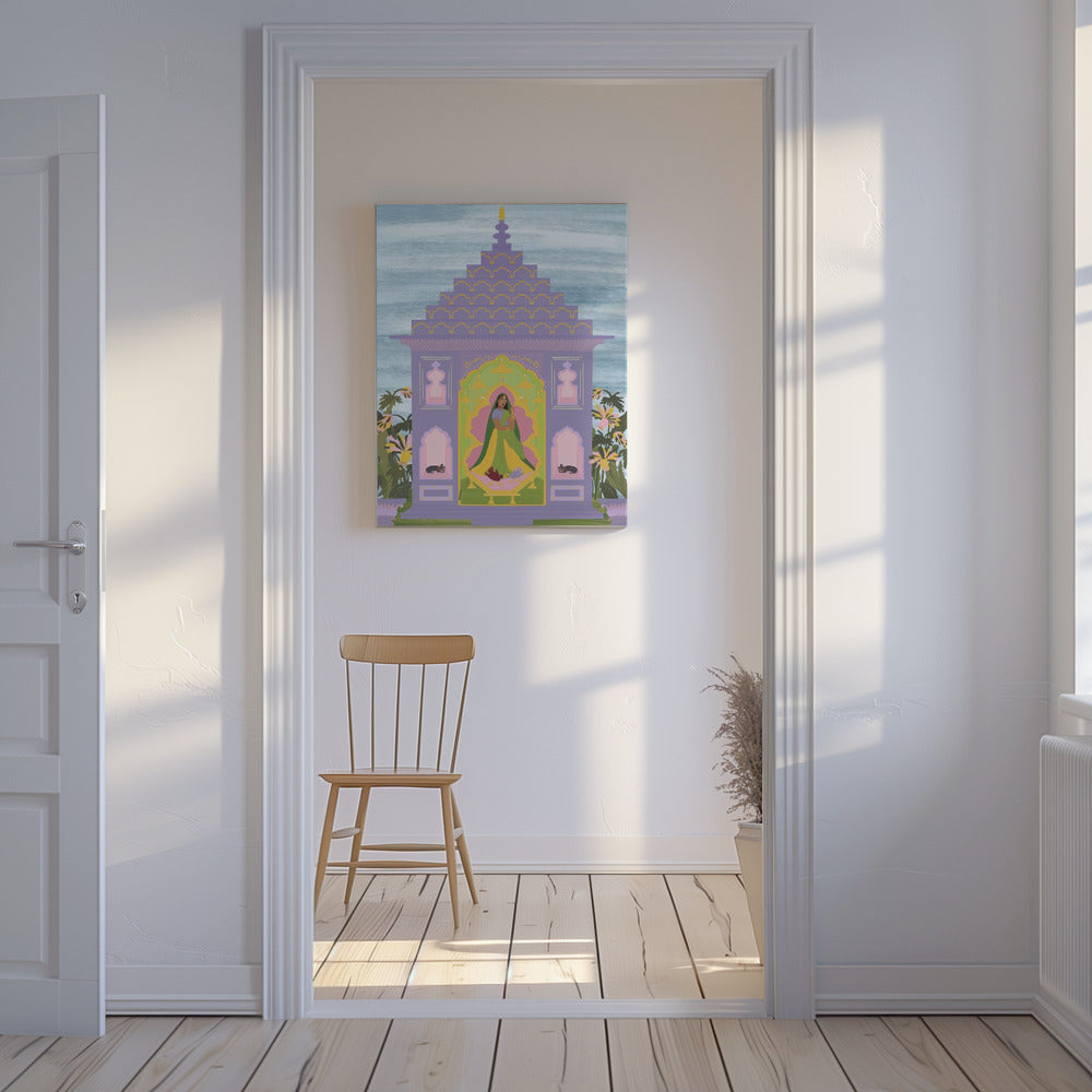 Indian Garden | Canvas