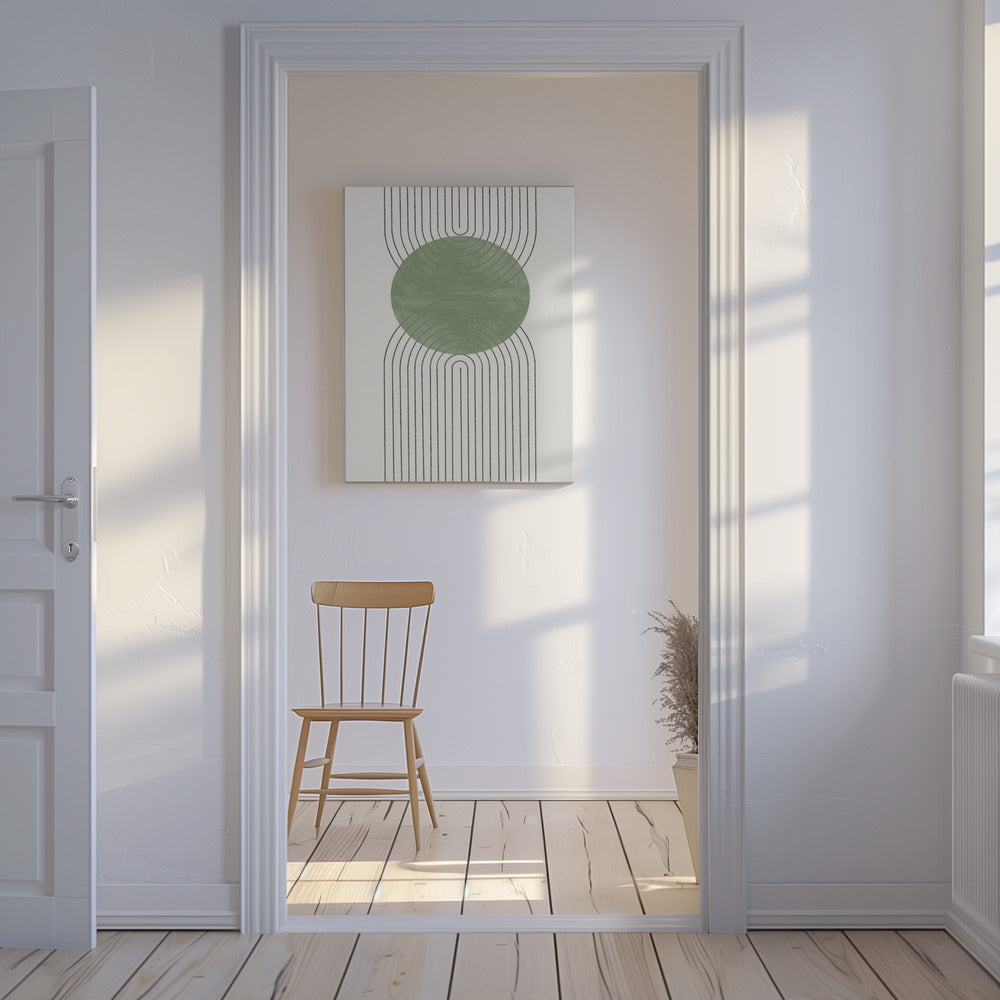 Luna Verde n. 2. | Stampe su Tela