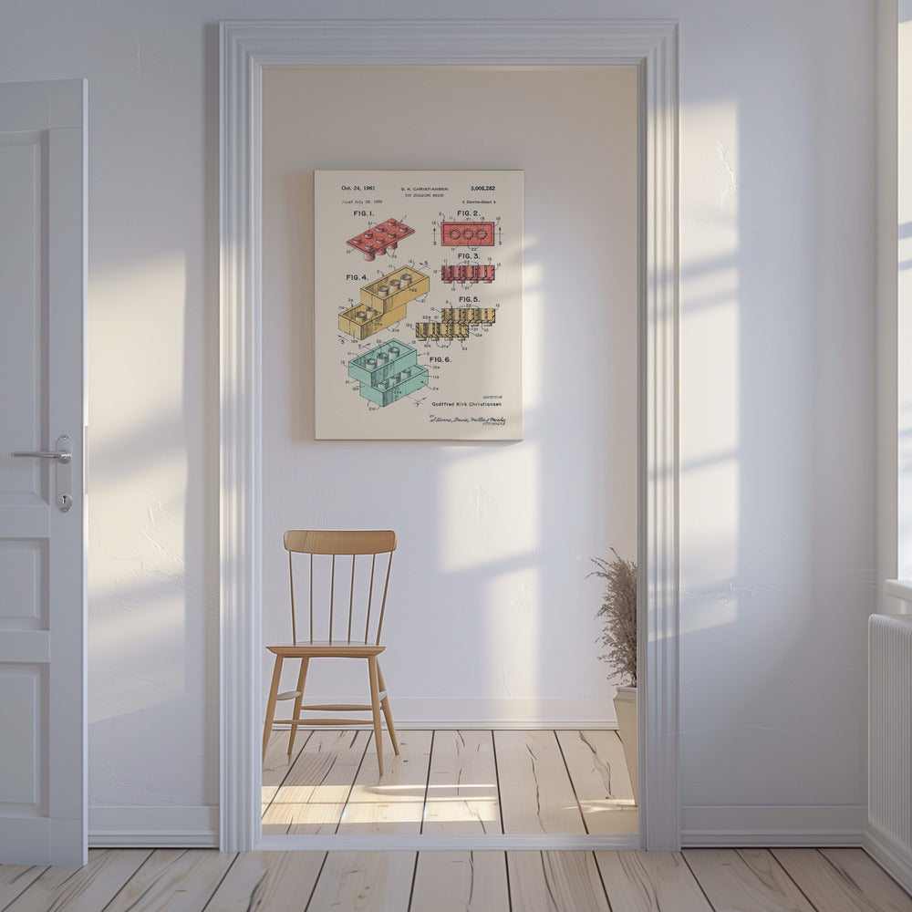Colori Lego | Stampe su Tela