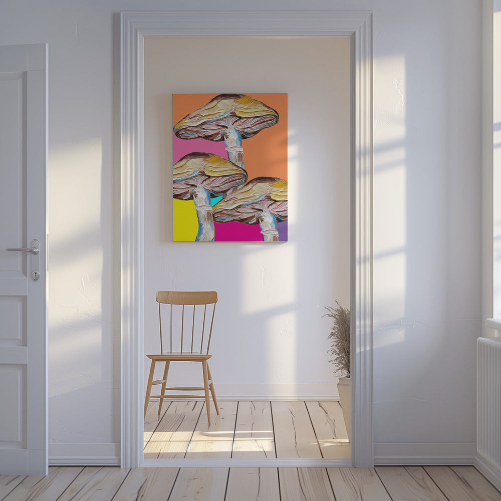 Champignons psychédéliques | Tableaux sur Toile