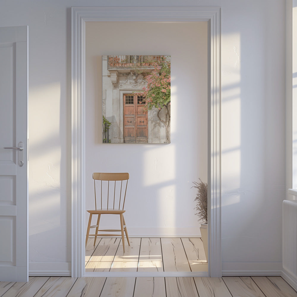 Floraler Eintrag | Leinwand