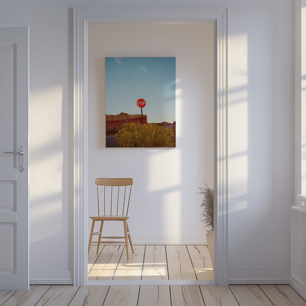 Abiquiu Solnedgang | Lærredsbilleder